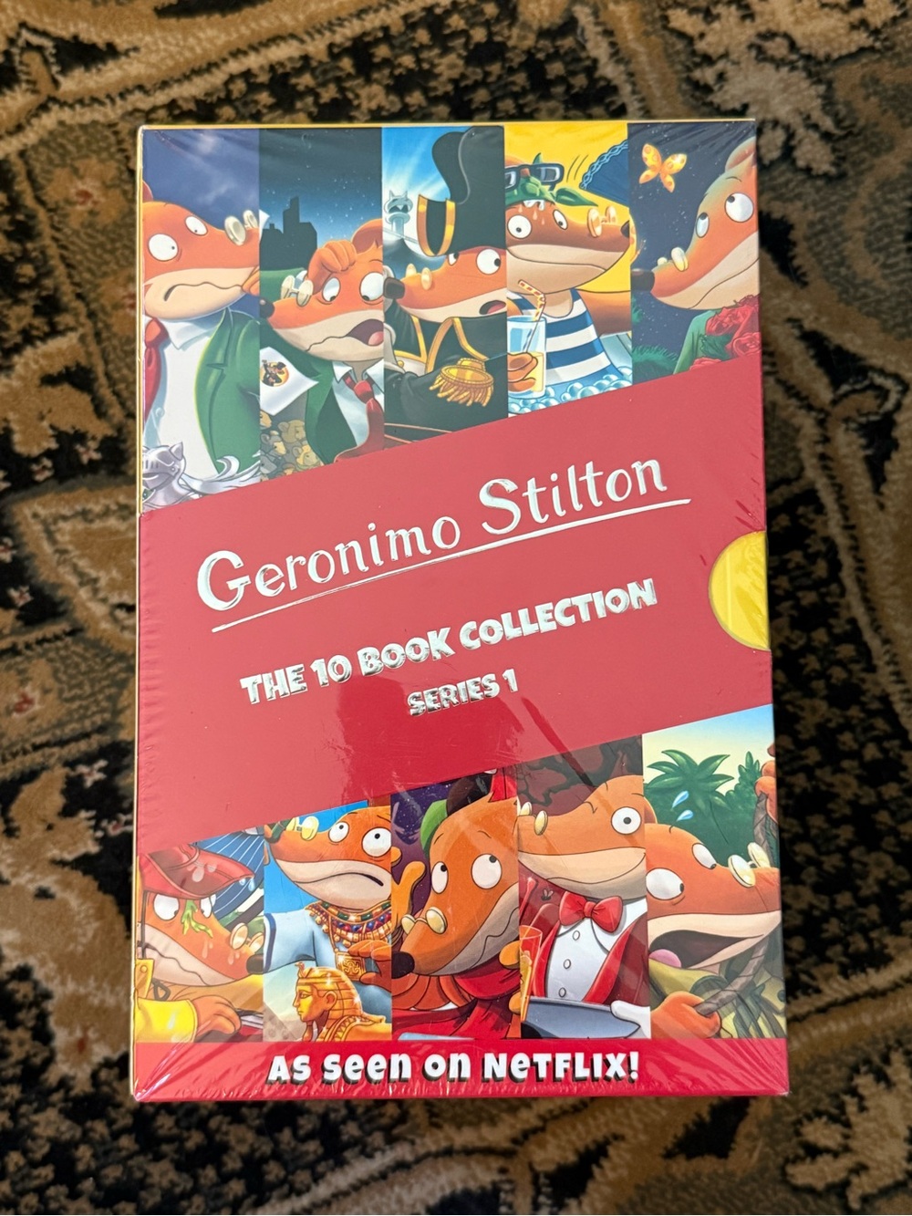 Brand New Sealed Geronimo Stilton: 10 Book Collection (Series 1) Box Set